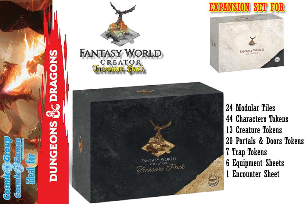 Fantasy World Creator Treasure Pack dm vault