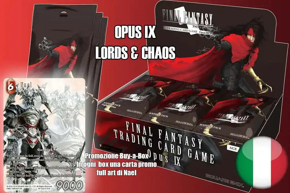 FFTCG OPUS IX BOOSTERS BOX ITALIAN (36)