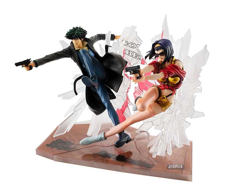 Cowboy Bebop Spike & Faye 1st Gig Staty Set - Robotto