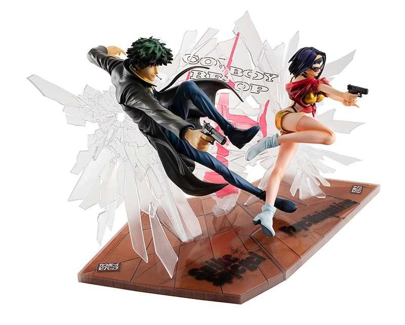 Cowboy Bebop Spike & Faye 1st Gig Staty Set - Robotto