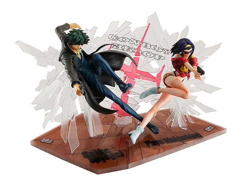 Cowboy Bebop Spike & Faye 1st Gig Staty Set - Robotto