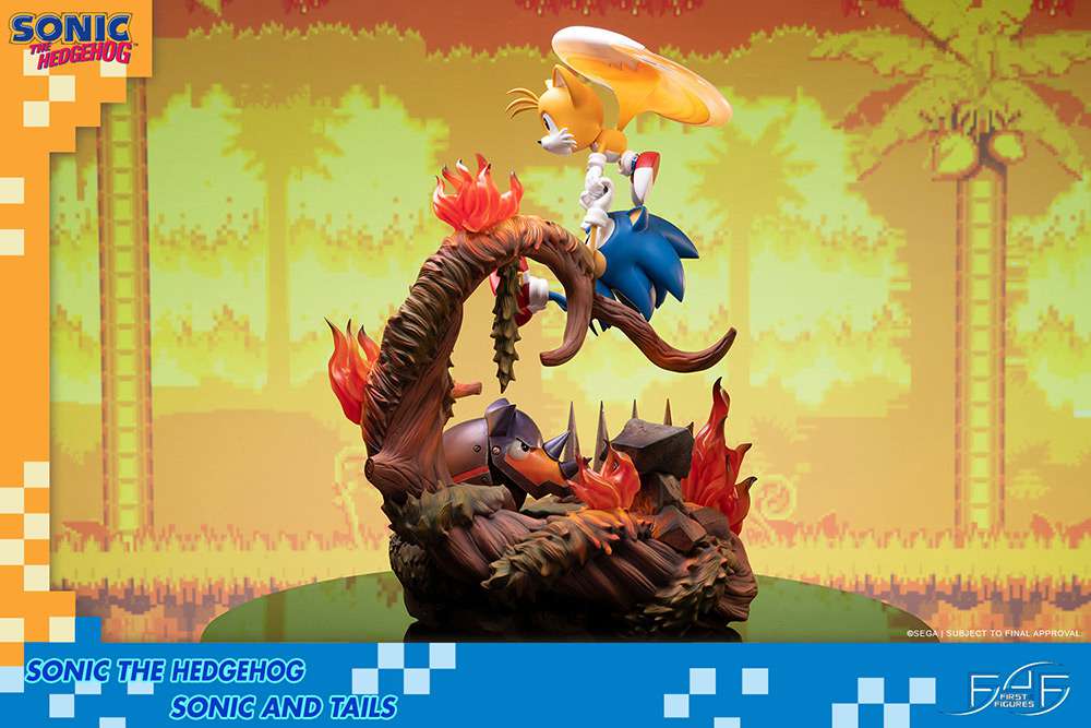 Sonic and Tails Staty - First 4 Figures first4figures