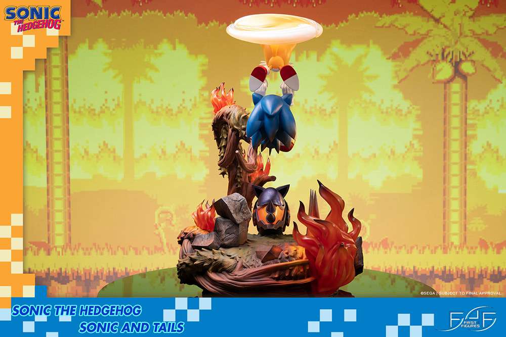 Sonic and Tails Staty - First 4 Figures first4figures