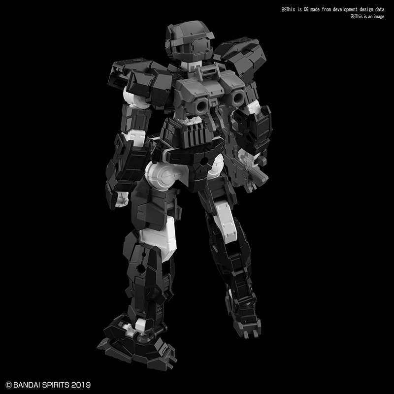 30mm EEXM 17 Alto Black 1/144 - Detaljerad Modellfigur bandai model kit gunpla