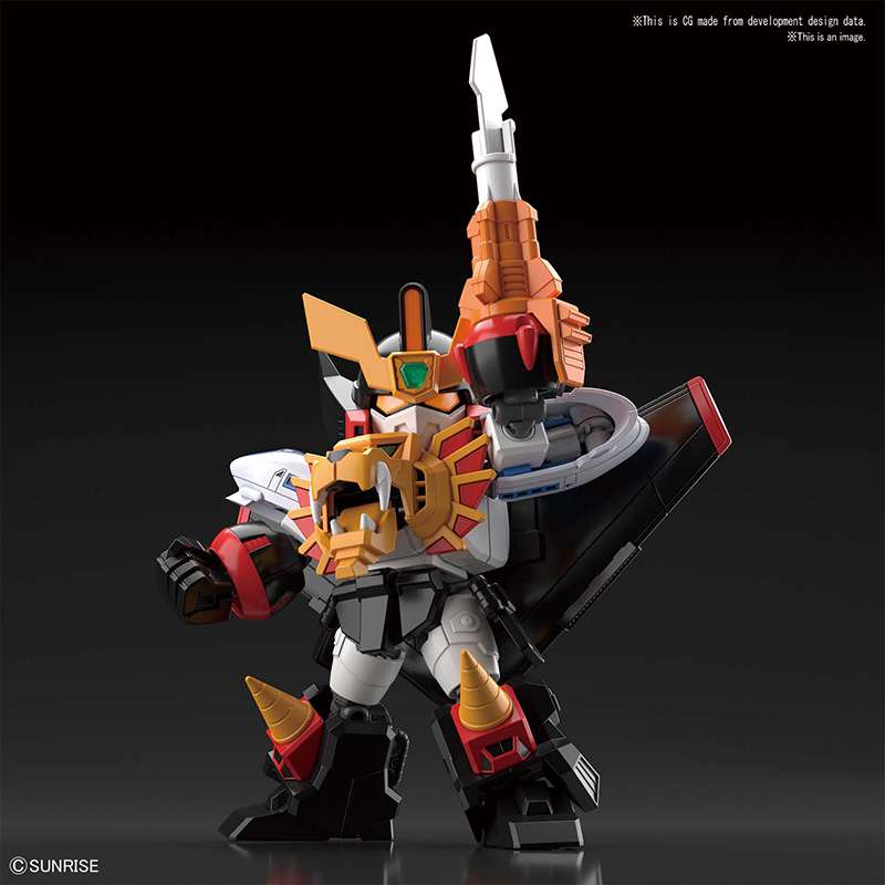 SD Cross Silhouette Gaogaigar - Enastående Modell bandai model kit gunpla