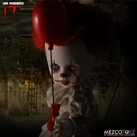 Ldd it 2017 Pennywise - Samlarfigur mezco toys