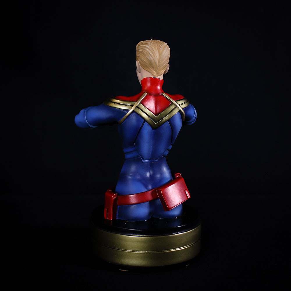 Captain Marvel Bust - Samlarfigur i hög kvalitet semic
