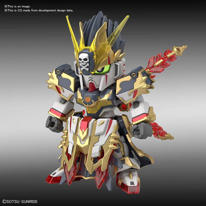 Sd Sangoku Sokets Gan Ning Crossbone G bandai model kit gunpla