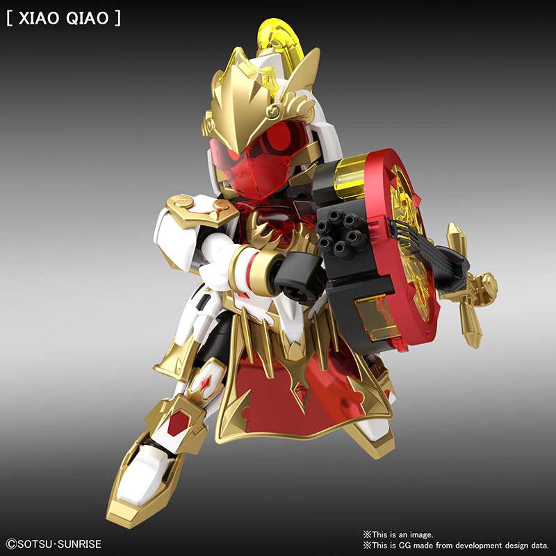 SD Sangoku Sokets Da Qiao Gundam Artemie - Samlarfigur bandai model kit gunpla