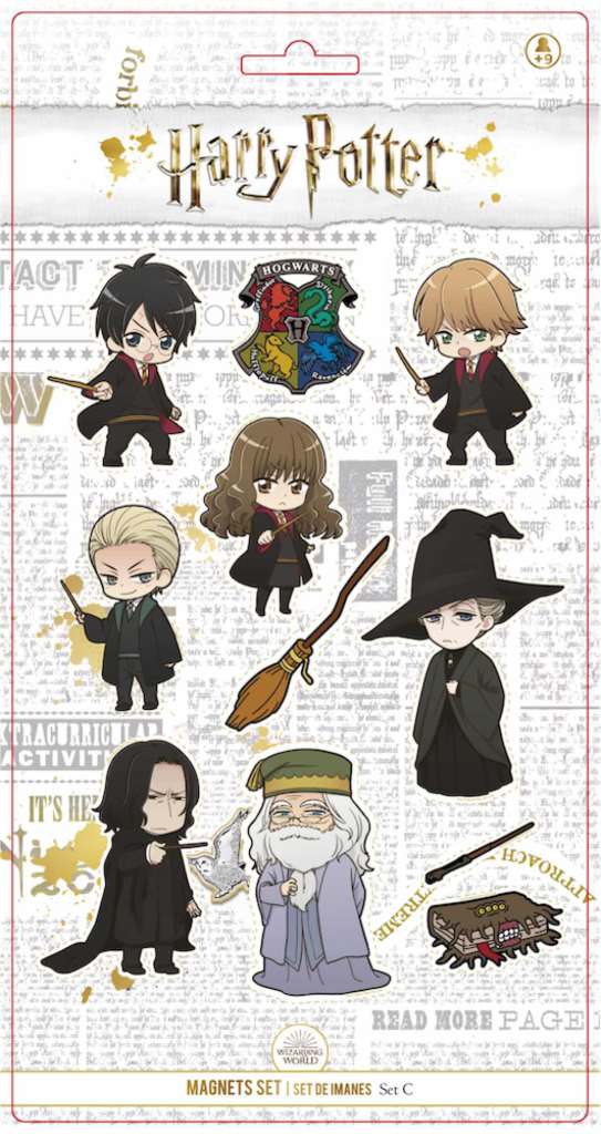 Harry Potter Chibi Karaktärsmagneter Set sd toys