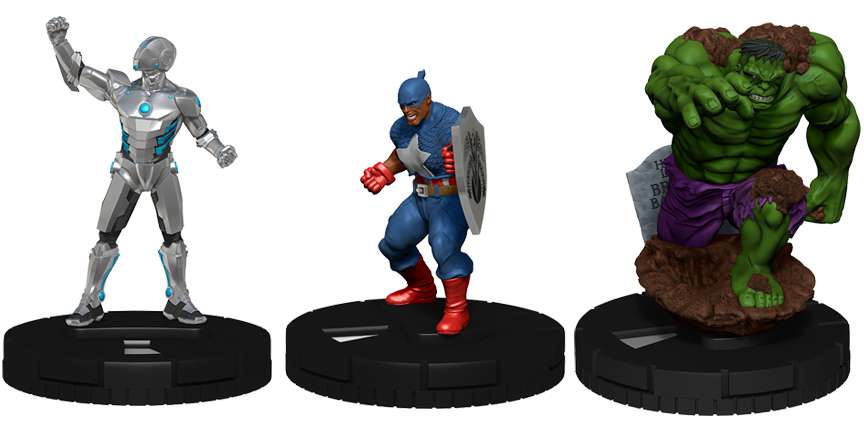 Marvel HeroClix: Captain America & The Avengers Booster Brick wizkids