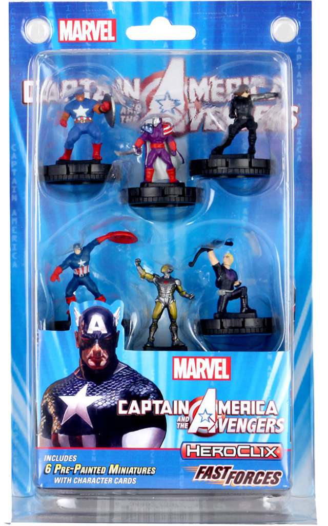 Marvel HeroClix: Captain America & Avengers Fast Forces wizkids