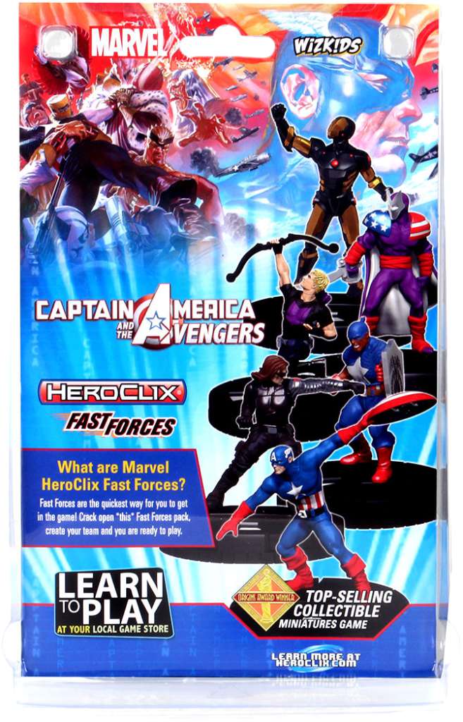 Marvel HeroClix: Captain America & Avengers Fast Forces wizkids