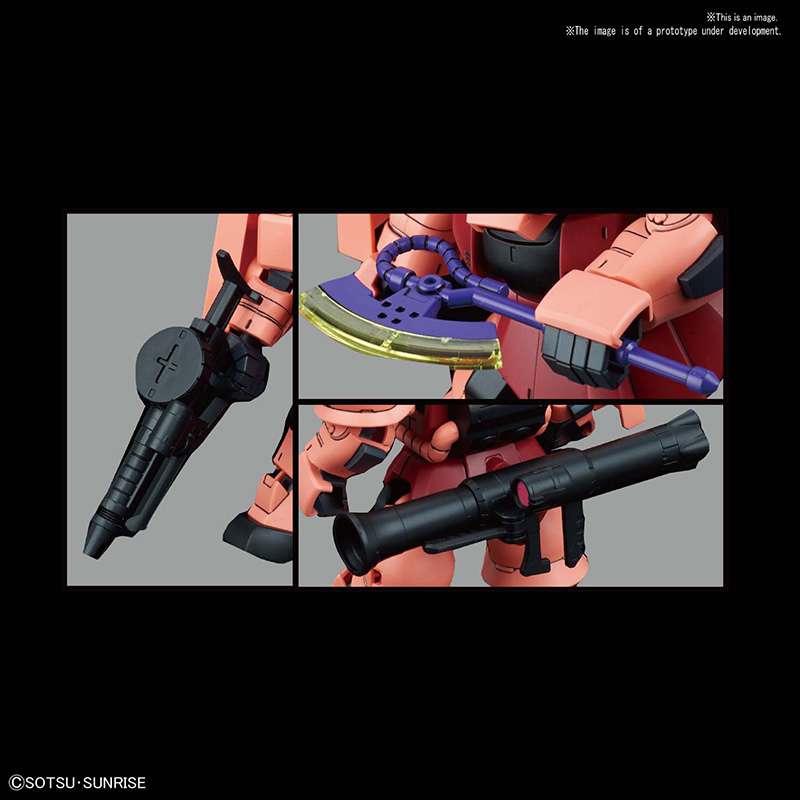 SD Gundam Cross Silhouette MS-06S Zaku II Figur bandai model kit gunpla