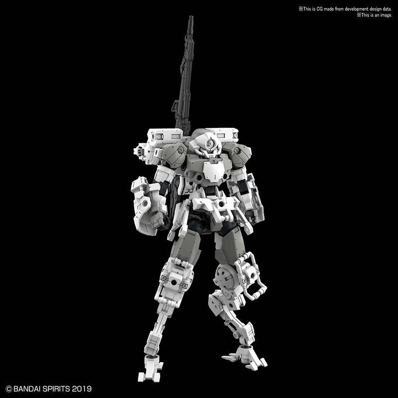 30mm BEXM-15 Portanova Space Grey 1/144 - Detaljerad Modell bandai model kit gunpla
