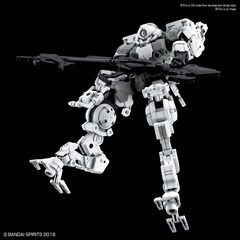 30mm BEXM-15 Portanova Space Grey 1/144 - Detaljerad Modell bandai model kit gunpla