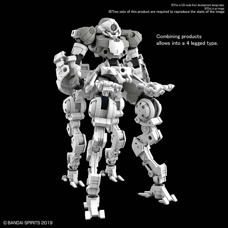 30mm BEXM-15 Portanova Space Grey 1/144 - Detaljerad Modell bandai model kit gunpla