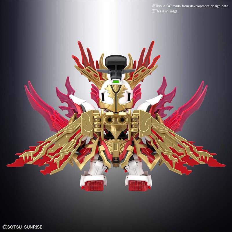 Sd Sangoku Sokets Yan Huang Zhang Fei G - Samlarfigur bandai model kit gunpla