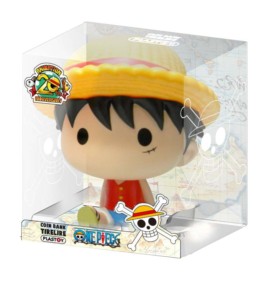 One Piece Luffy Chibi Pengarbox plastoy