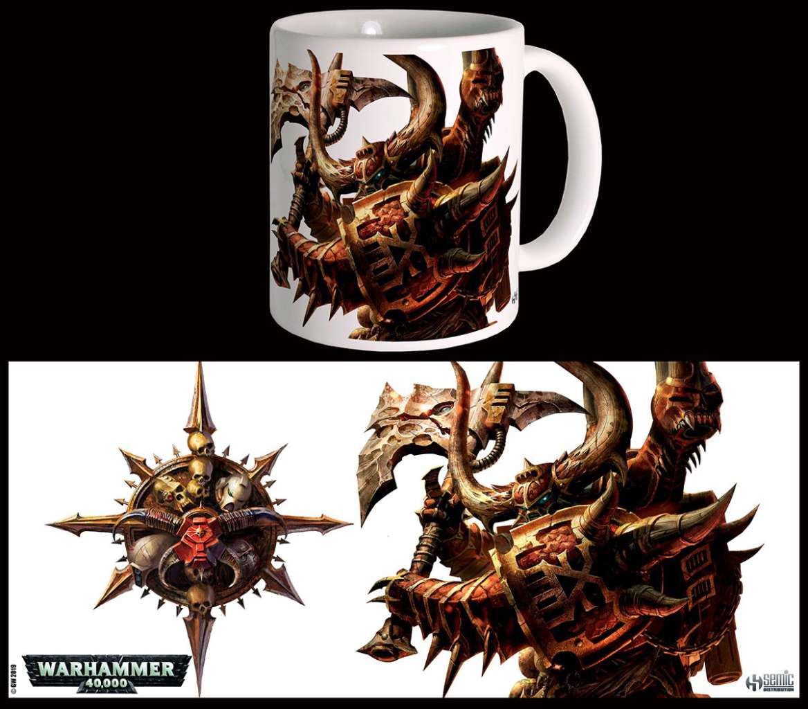 Warhammer 40k Chaos Space Marines Mug semic