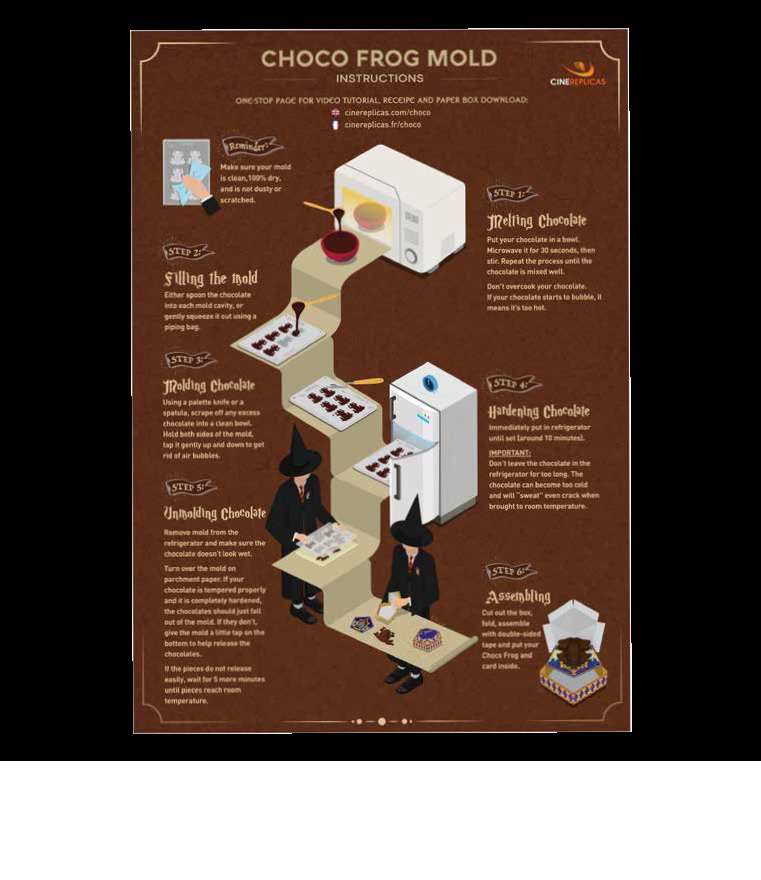 HP Chocolate Frog DIY Set cinereplicas