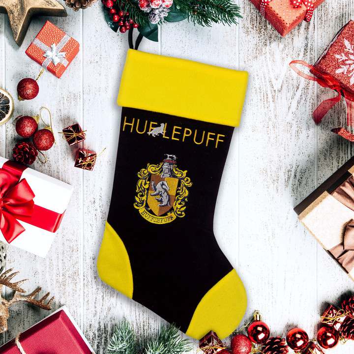 HP Hufflepuff Julstrumpa - Perfekt För Fans cinereplicas