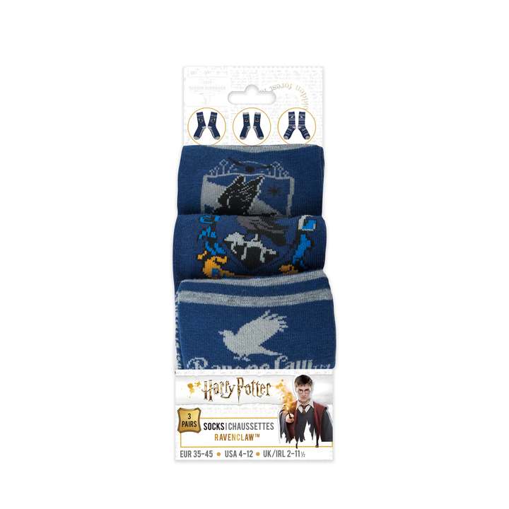 HP Ravenclaw Strumpor - 3 Par Set cinereplicas