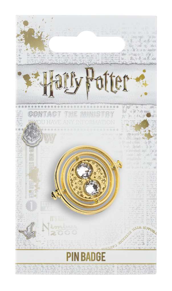 Harry Potter Fixed Time Turner Pin Badge carat