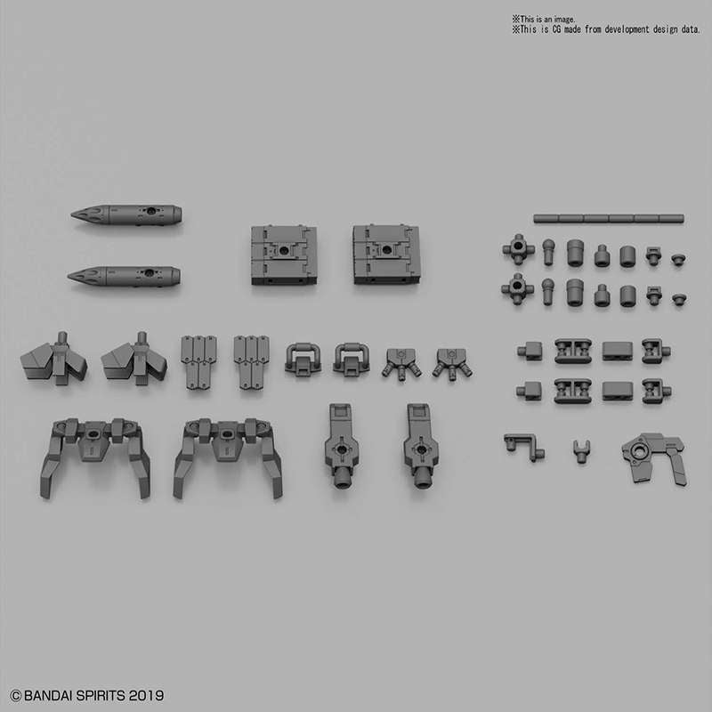 30mm Alternativa Dela Set 2 - 1/144 bandai model kit gunpla