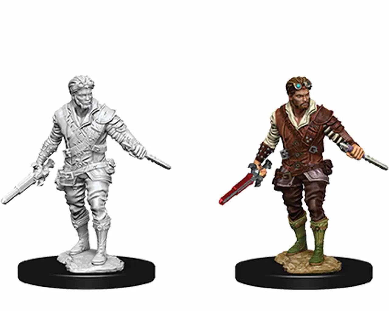 D&d Nolzur Mum Mänsklig Man Rogue