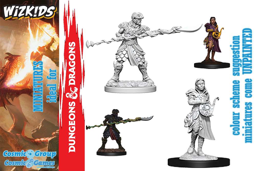 D&D Nolzur's Marvelous Miniatures: Yaun-Ti Purebloods wizkids