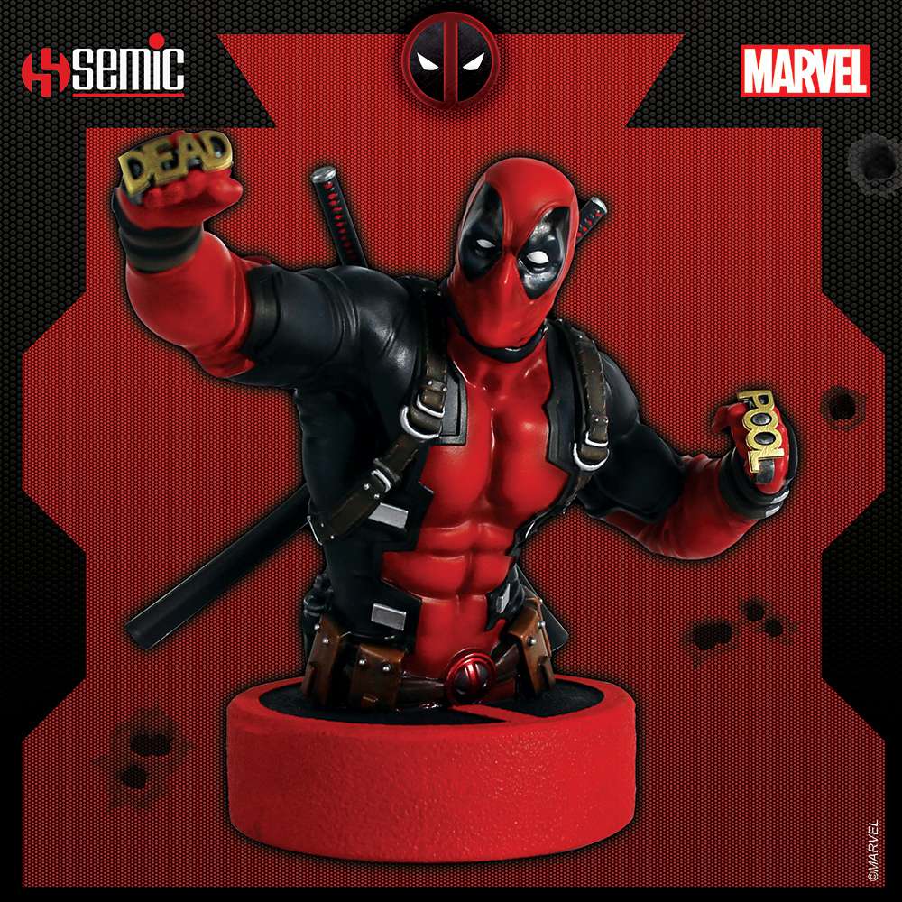 Deadpool 1/6 Skala Bust – Samlarfigur av hög kvalitet semic