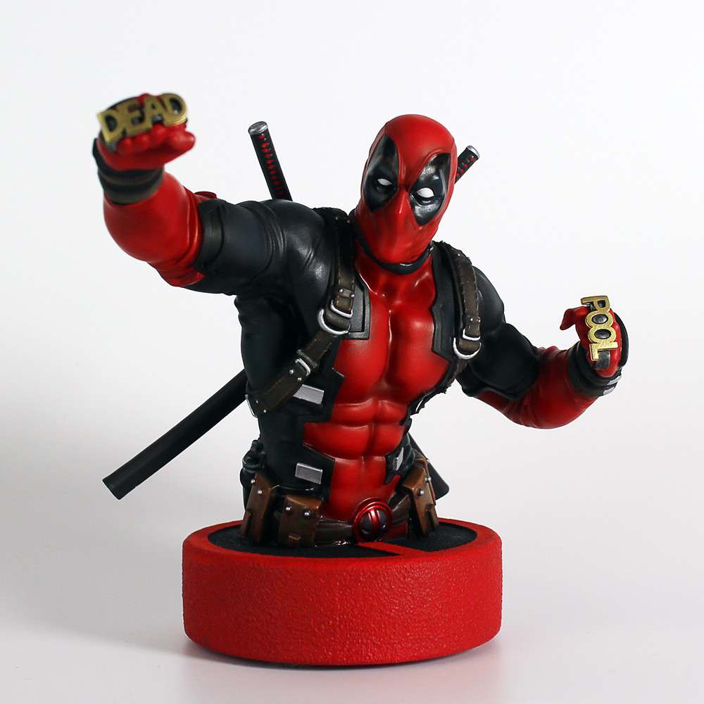 Deadpool 1/6 Skala Bust – Samlarfigur av hög kvalitet semic