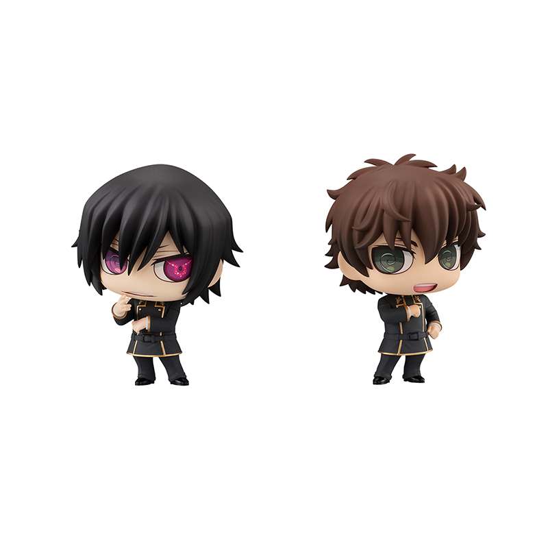 CB Code Geass LR Lelouch & Suzaku Deformed Figures megahouse