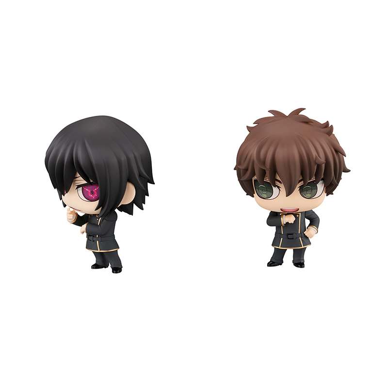 CB Code Geass LR Lelouch & Suzaku Deformed Figures megahouse