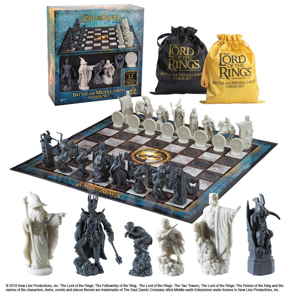 Lord of the Rings Schackset i Papp noble collections