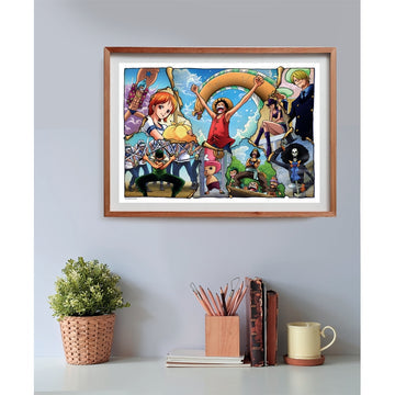 Anime Pussel Kollektion - One Piece: The Crew 500 Bitars clementoni