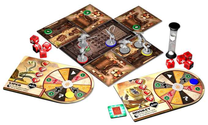 Kung Fu Panda - Brädspelet modiphius