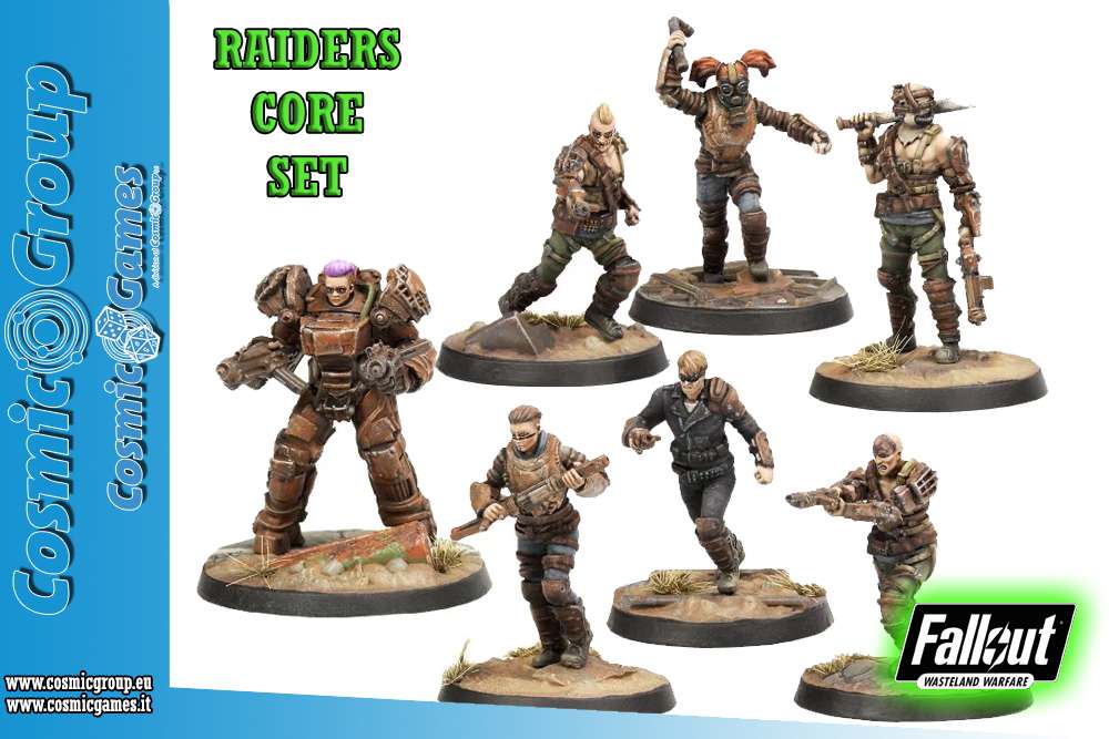 Fww Raiders Core Set - Fallout: Wasteland Warfare modiphius