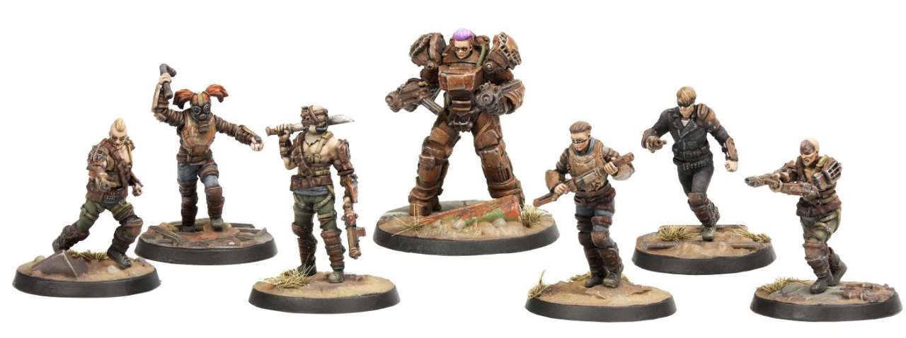 Fww Raiders Core Set - Fallout: Wasteland Warfare modiphius