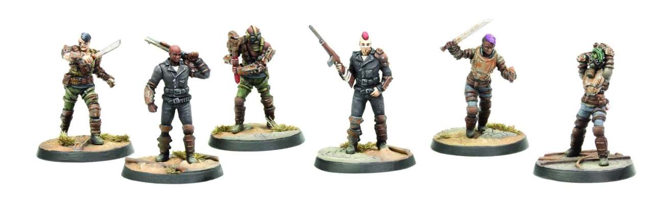 Fww Raiders: Psychos & Scavvers Box Set modiphius