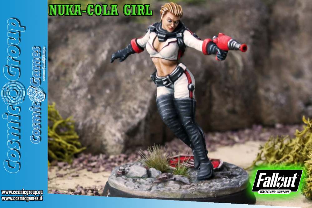 Nuka Cola Girl Figur - Nuka-Cola Mascot modiphius