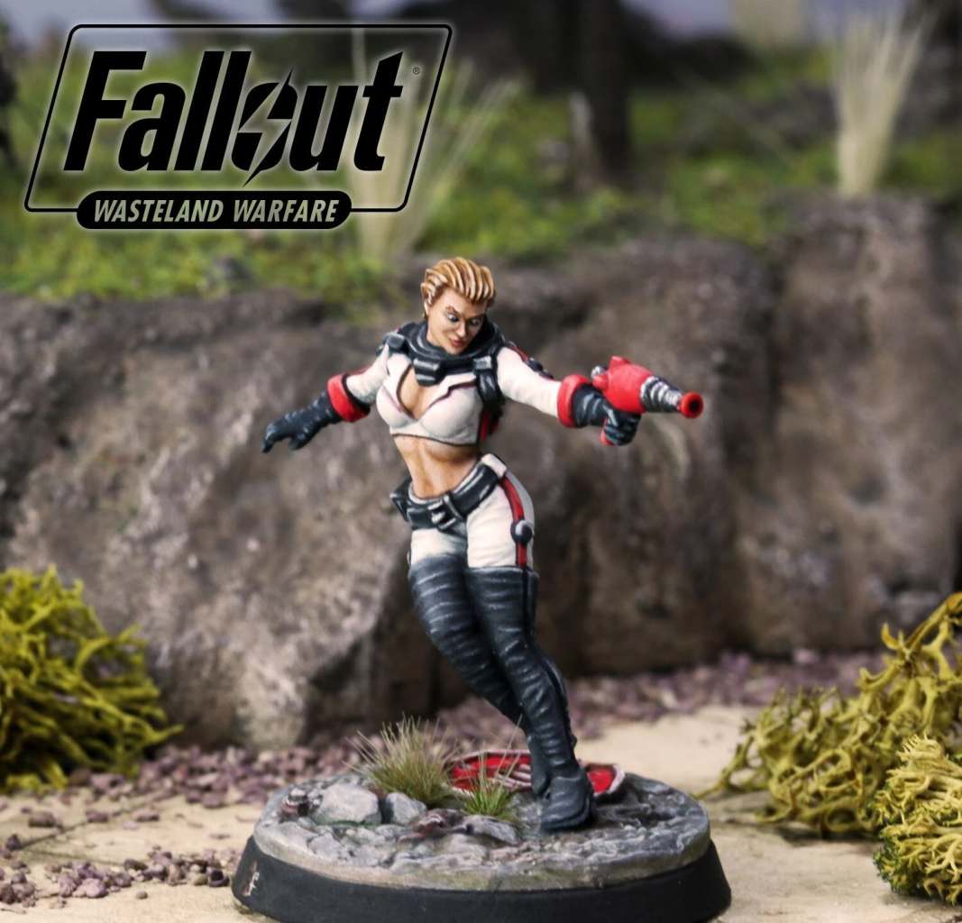 Nuka Cola Girl Figur - Nuka-Cola Mascot modiphius