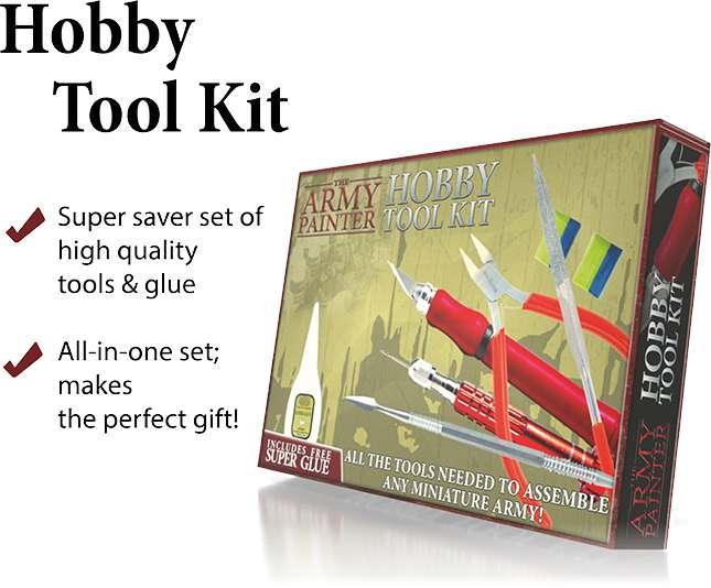Hobbyverktygkit för Wargaming och Modellbygge - Robotto