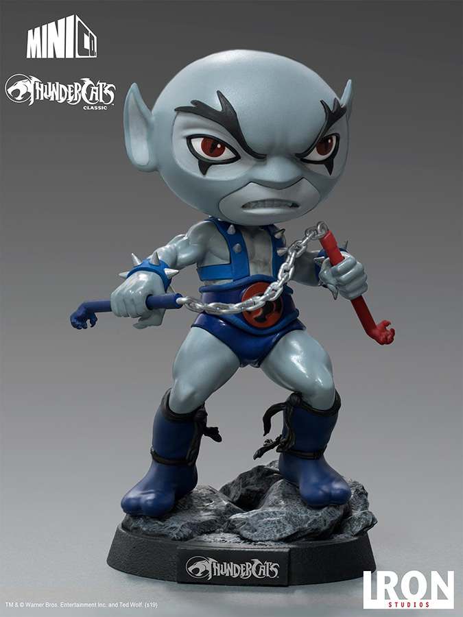 Thundercats Panthro Mini PVC Staty iron studios