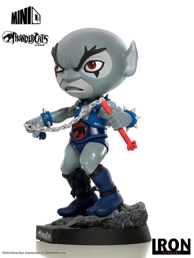 Thundercats Panthro Mini PVC Staty iron studios