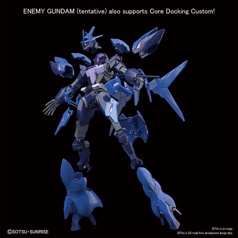 HGBD:R New Enemy Gundam 1/144 från Bandai bandai model kit gunpla