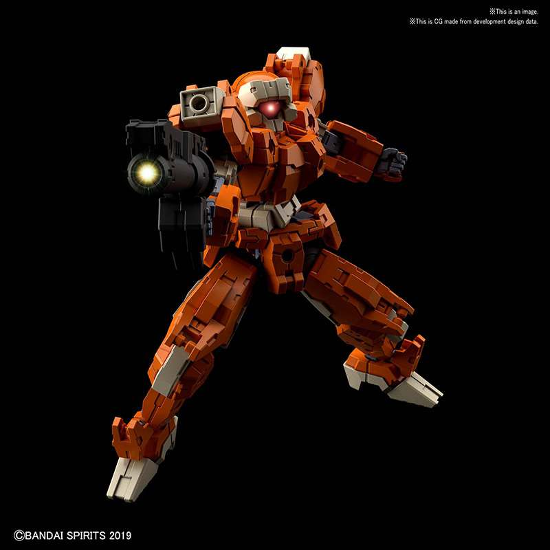 30mm EEXM-21 Rabiot Orange 1/144 - Modellsats bandai model kit gunpla