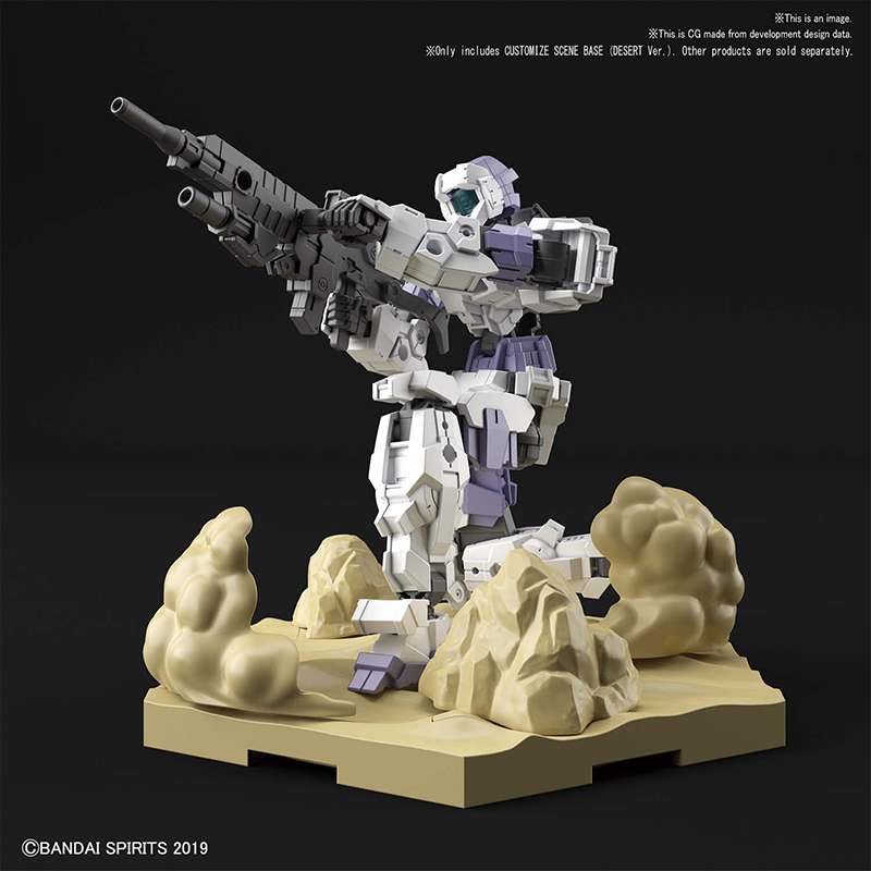 Anpassa Scenbas Desert Version bandai model kit gunpla