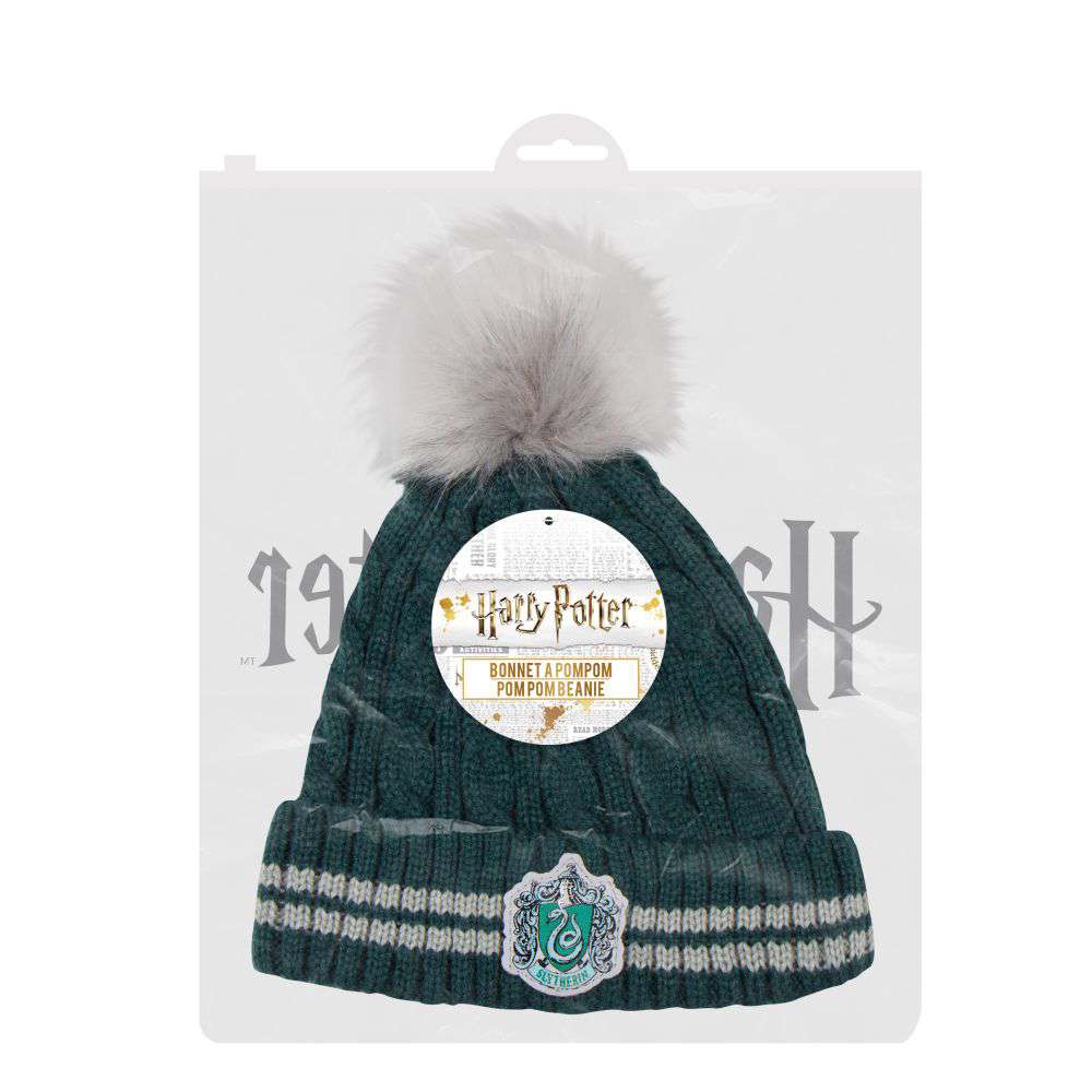 Harry Potter Slytherin Pompom Mössa cinereplicas